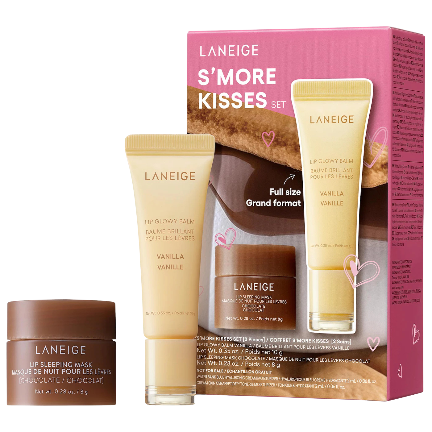 LANEIGE S'more Kisses Set