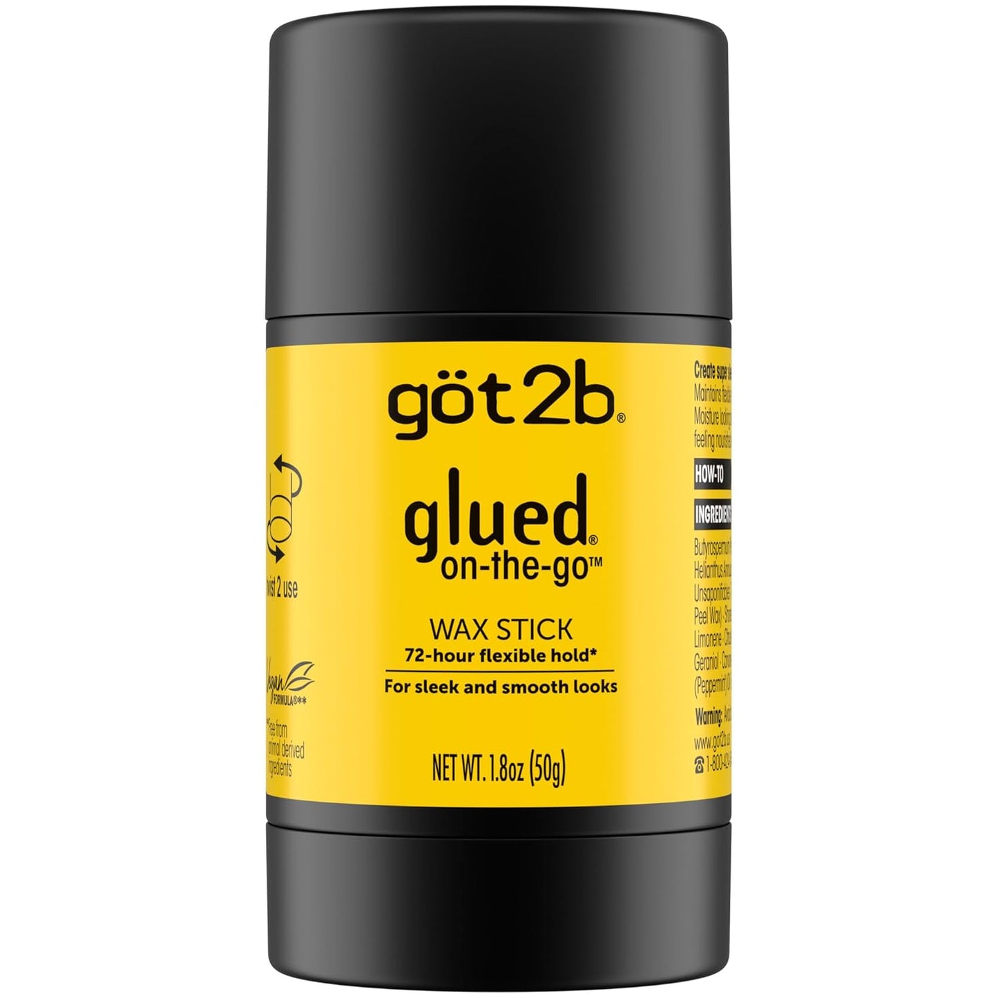 got2b glued on-the-go wax stick, 1.8oz,