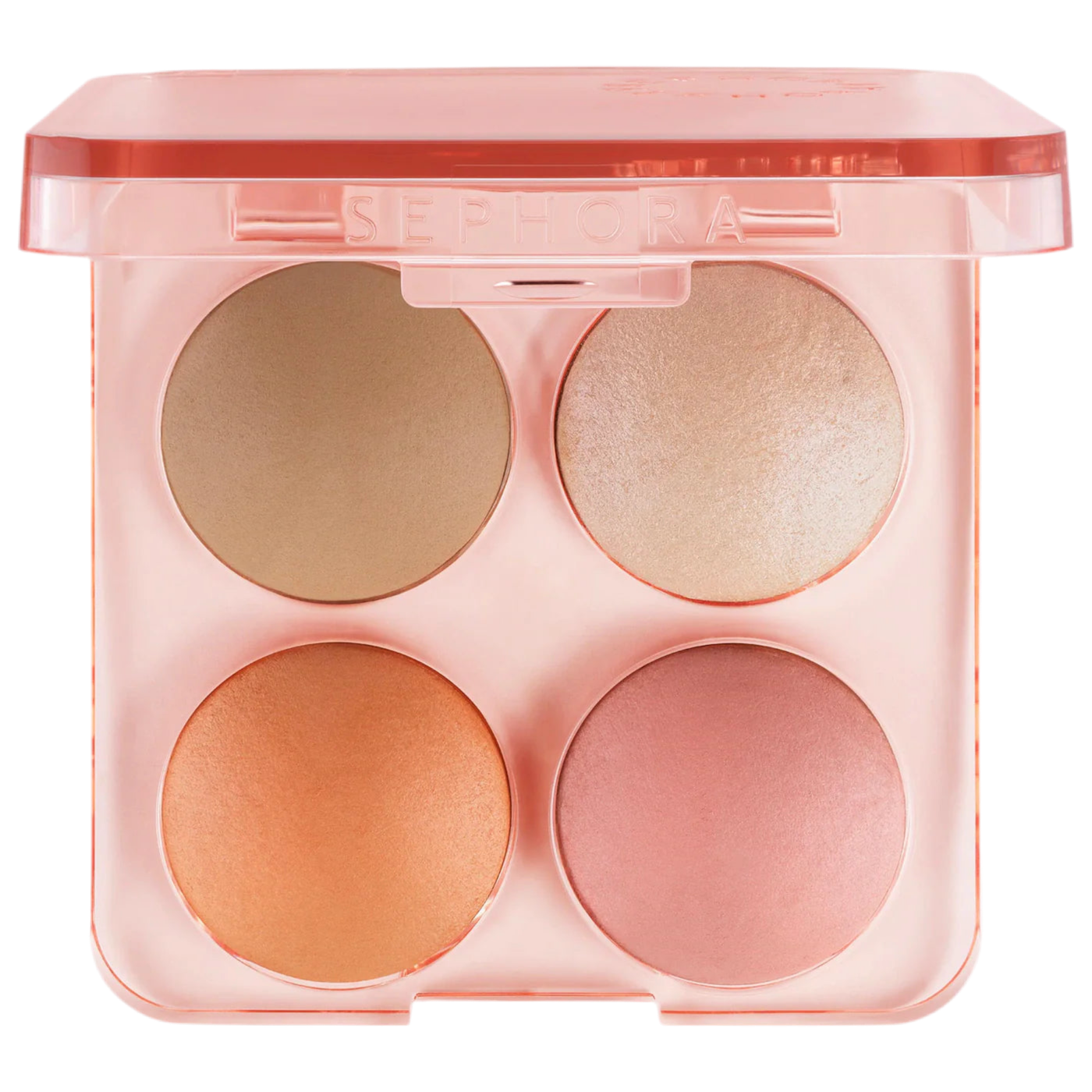 SEPHORA COLORFUL FACE PALETTE: 01 MICROSMOOTH BLUSH, BRONZE & GLOW BLUSH LIGHT