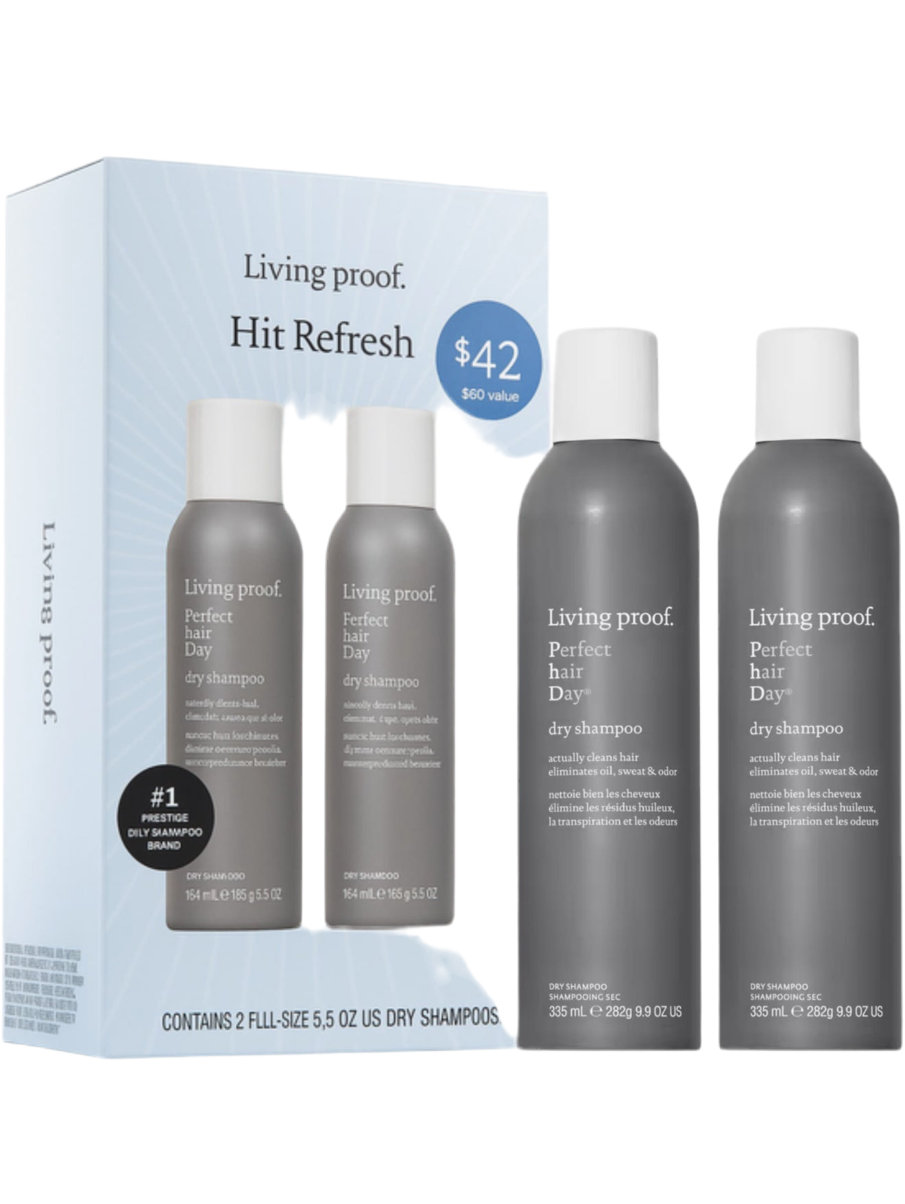 Living Proof Hair Refresh Set 154ml