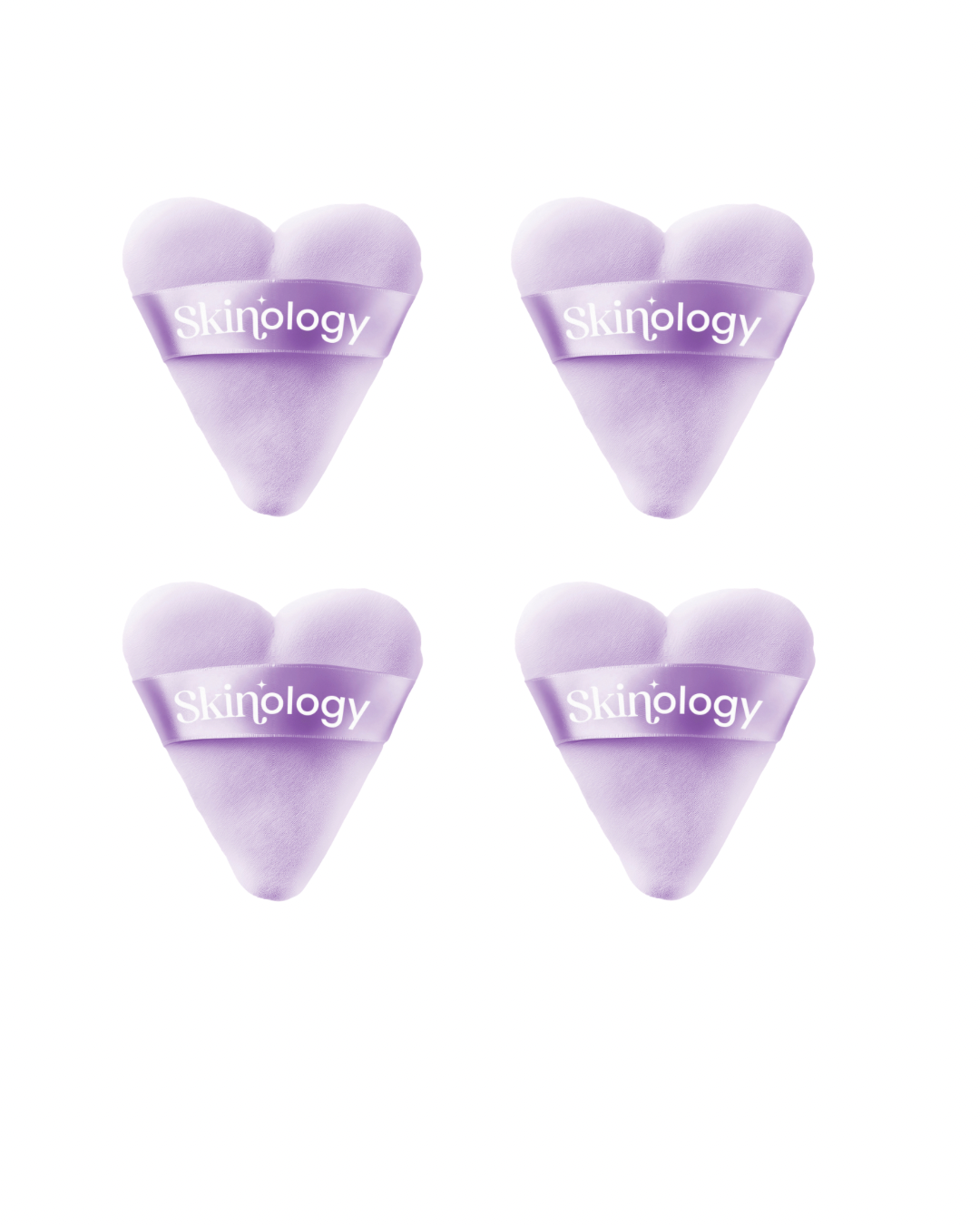 Skinology Collection Powder Puff x 4