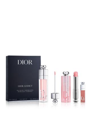Dior Addict Set Natural Glow-lip essentials Bálsamo labial y brillo voluminizador - 3 productos