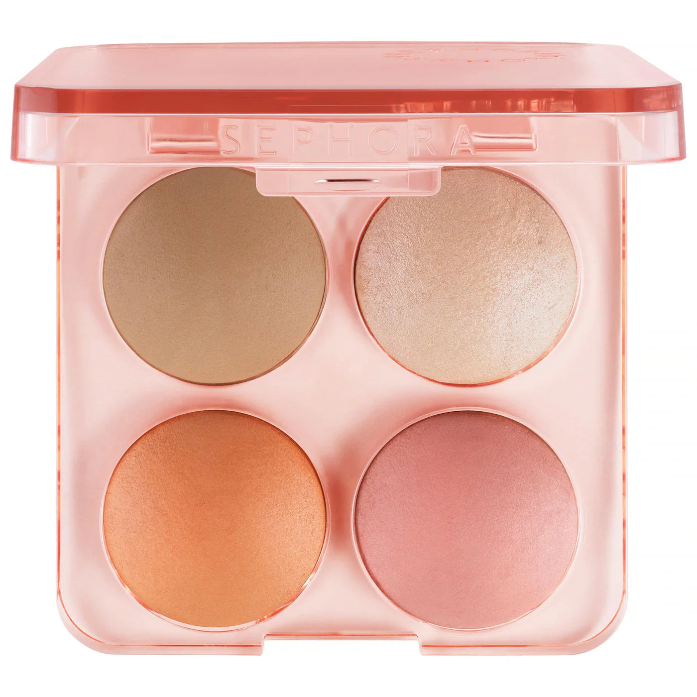 SEPHORA COLORFUL FACE PALETTE: 01 MICROSMOOTH BLUSH, BRONZE & GLOW BLUSH LIGHT