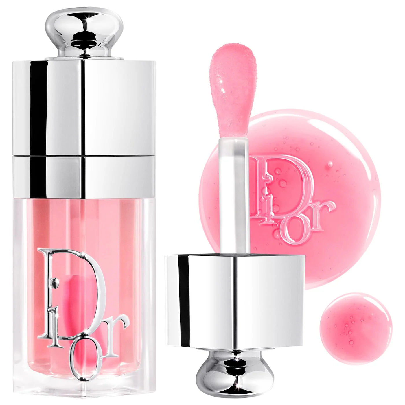 DIOR Lip Glow Oil Hydrating High-Shine Gloss Pink