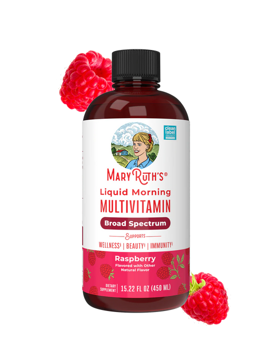 MaryRuth's Liquid Morning Multivitamin, Raspberry, 22 fl.