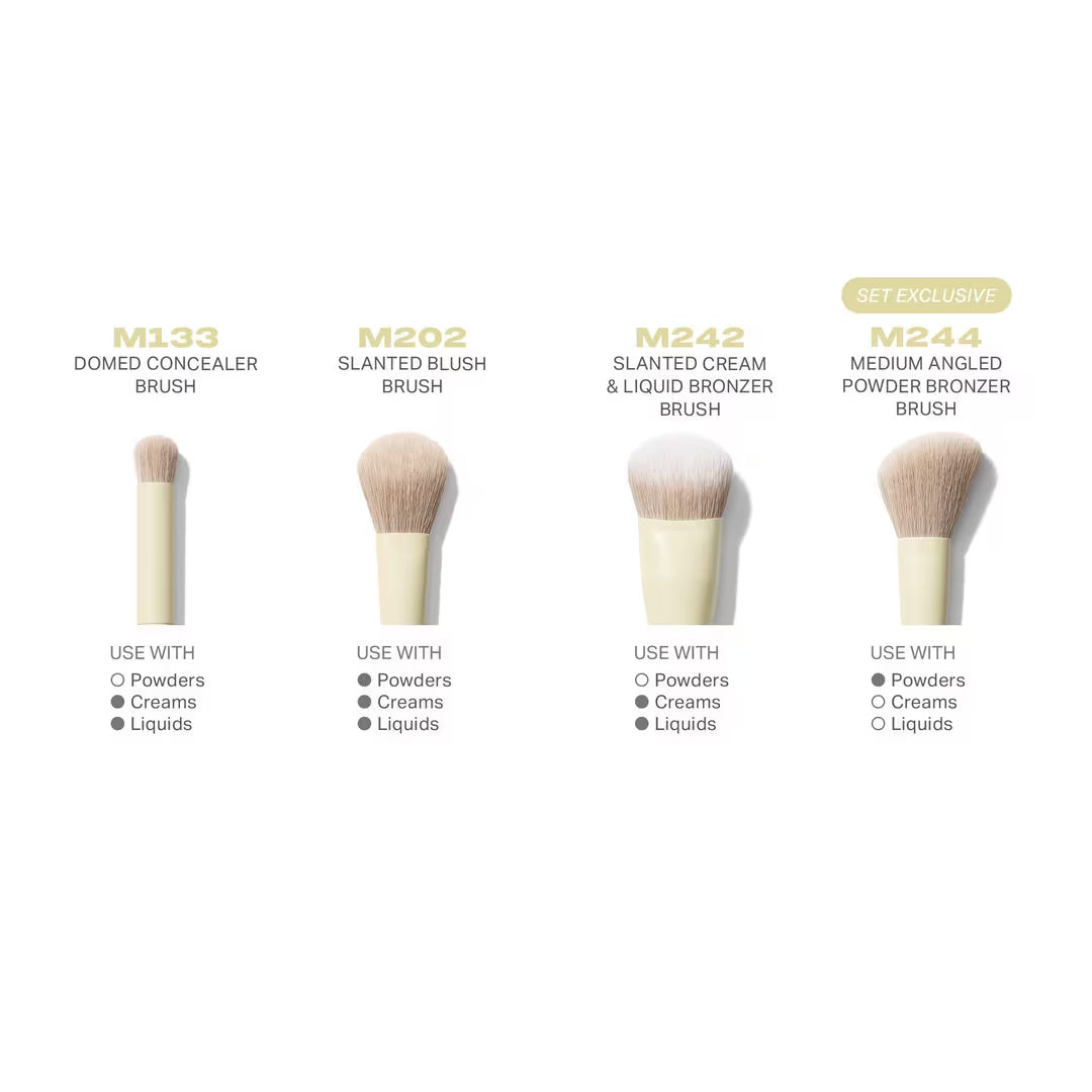 Morphe   Buttery Blends 4-Piece Face Brush Set