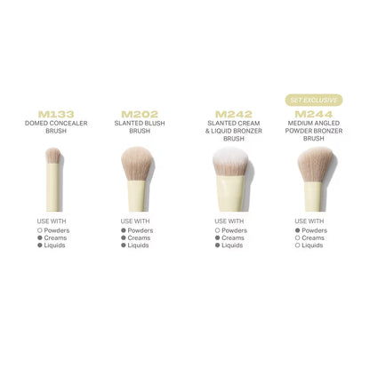 Morphe   Buttery Blends 4-Piece Face Brush Set