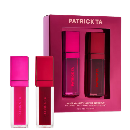 PATRICK TA Major Holiday Gloss Duo For The Girls and Unavailable