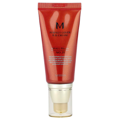 Missha M Perfect Cover BB Cream. No 27 honey beige