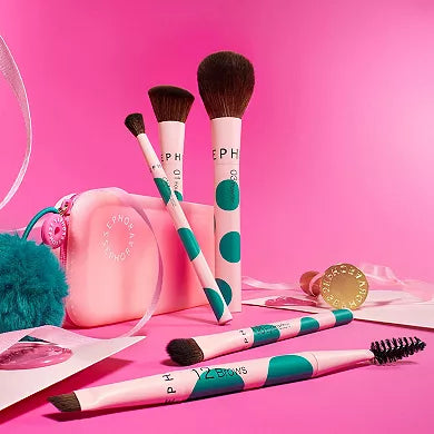SEPHORA COLLECTION 5-Piece Face and Eye Brush Set