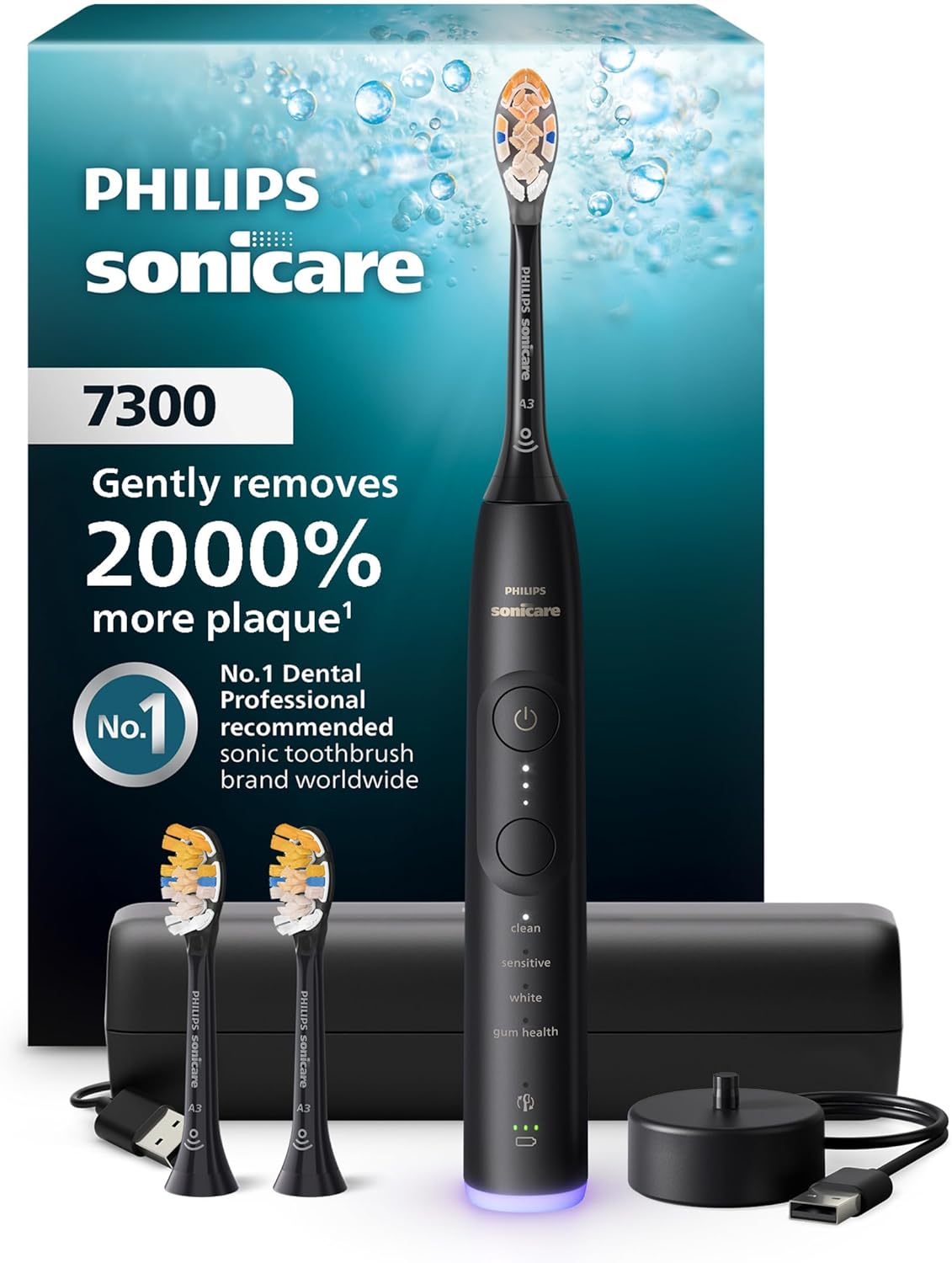 Philips Sonicare 7300 Series Electric Toothbrush - Next-Generation Sonicare