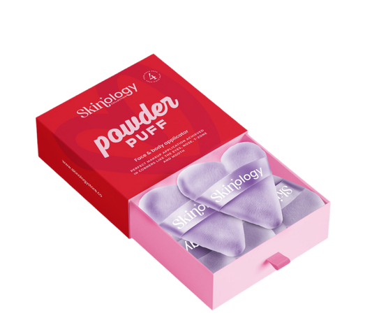 Skinology Collection Powder Puff x 4