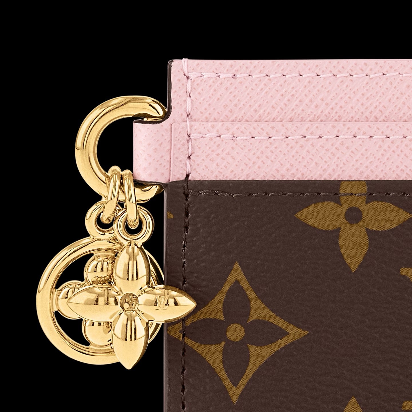 LV Charms Card Holder