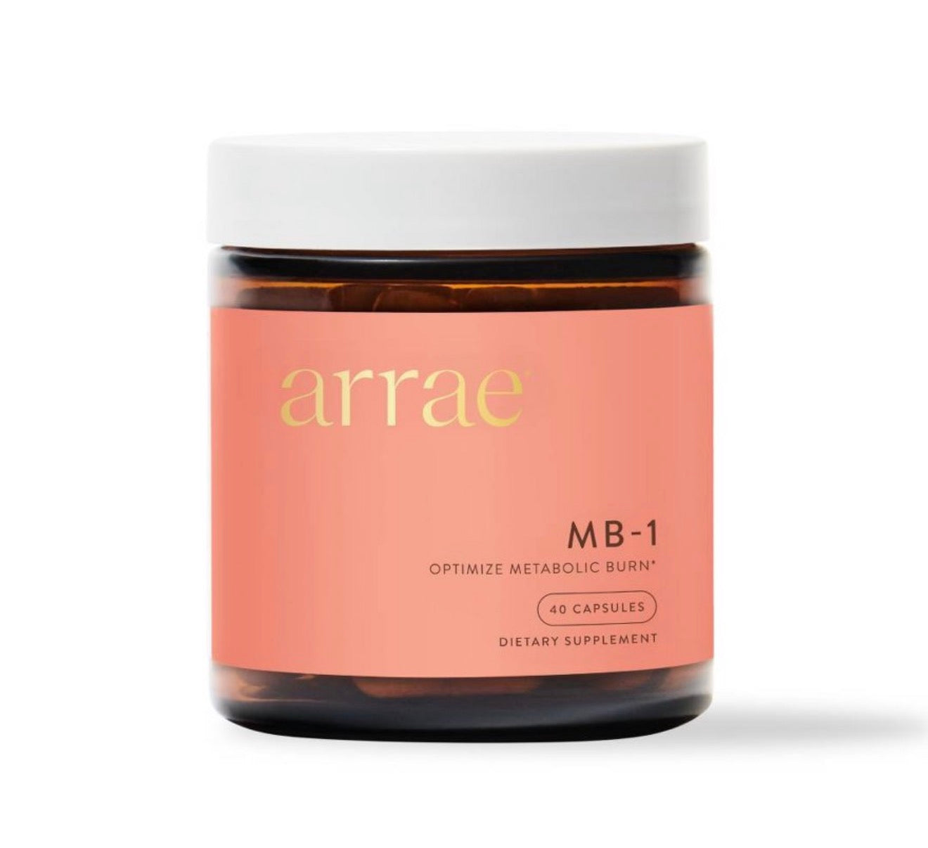 Arrae MB-1, Metabolic Burn & Cravings
Support Dietary Supplement Capsules - 40ct