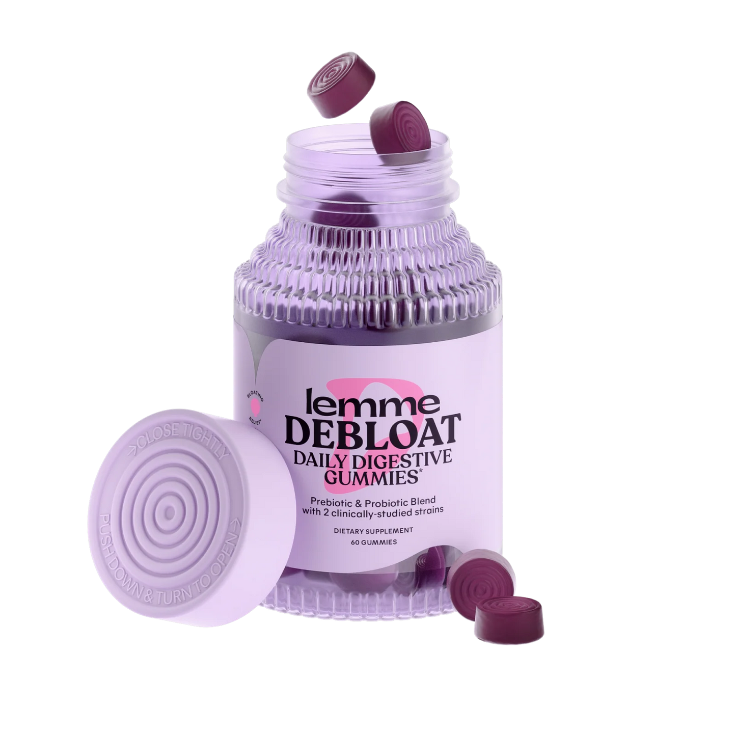 Lemme - Debloat Daily Digestive Gummies 14 COUNTS