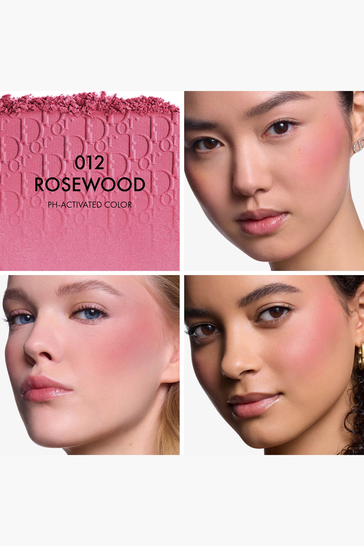 Dior Backstage rosy glow colour-reviving natural glow blush 012 ROSEWOOD