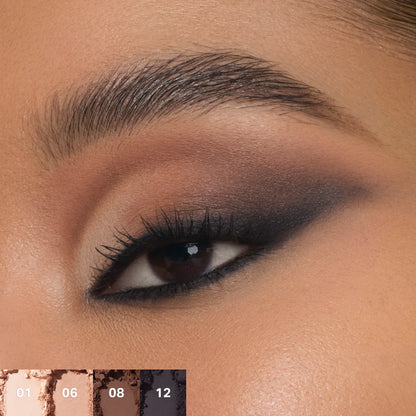 Morphe Flickering Sands ChromaPlus 12-Pan Eyeshadow Palette