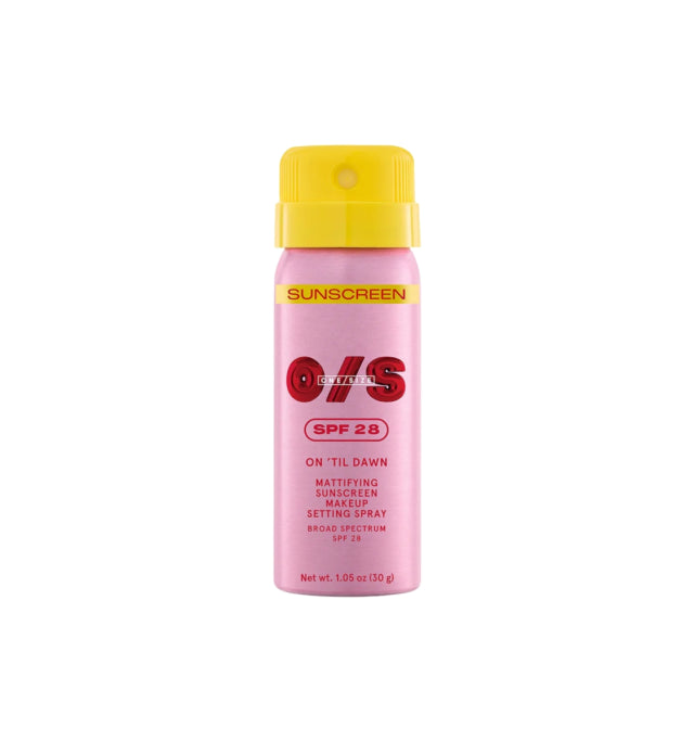 One Size  On´til Dawn Mattifying Sunsscreen Makeup Setting Spray MINI