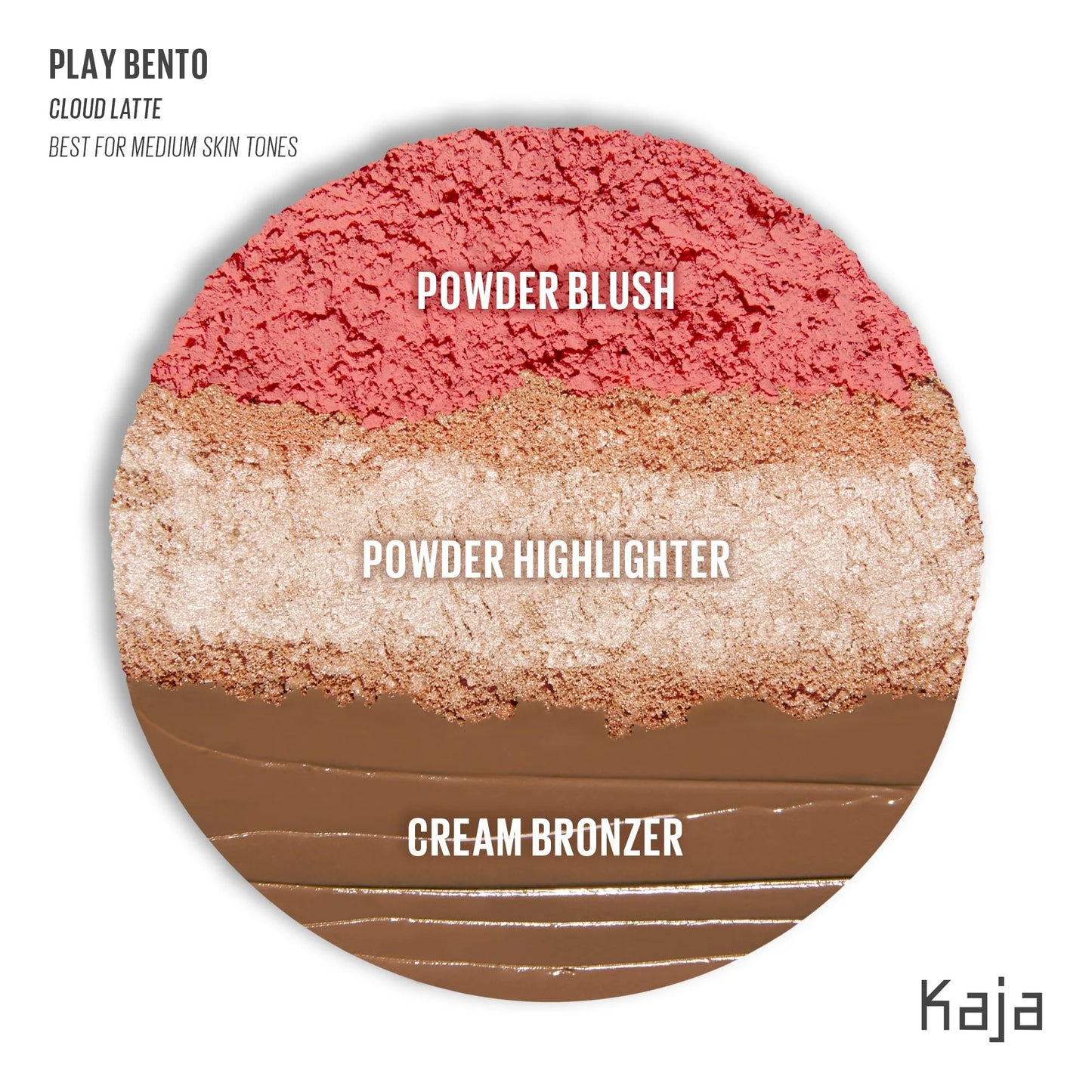 Kaja Beauty Play Bento CLAUD LATTE