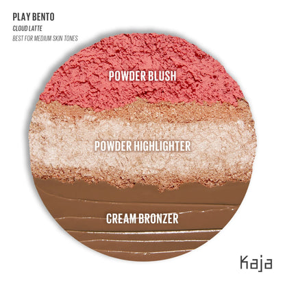 Kaja Beauty Play Bento CLAUD LATTE