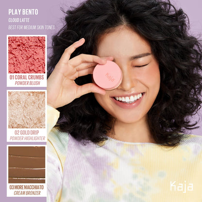 Kaja Beauty Play Bento CLAUD LATTE