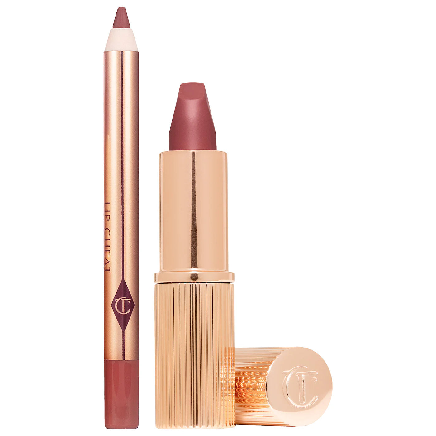 Charlotte Tilbury  Mini Pillow Talk Lipstick & Liner Set Medium