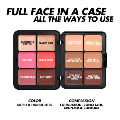 MAKE UP FOR EVER  HD Skin Face Essentials Long-Lasting Full Face Cream Palette