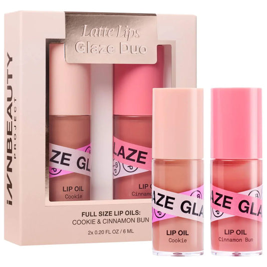 iNNBEAUTY PROJECT  Latte Lips Lip Oil Glaze Duo