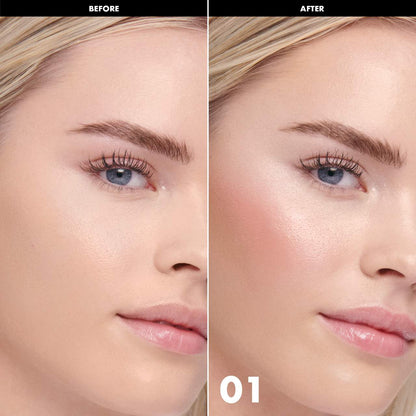 SEPHORA COLORFUL FACE PALETTE: 01 MICROSMOOTH BLUSH, BRONZE & GLOW BLUSH LIGHT