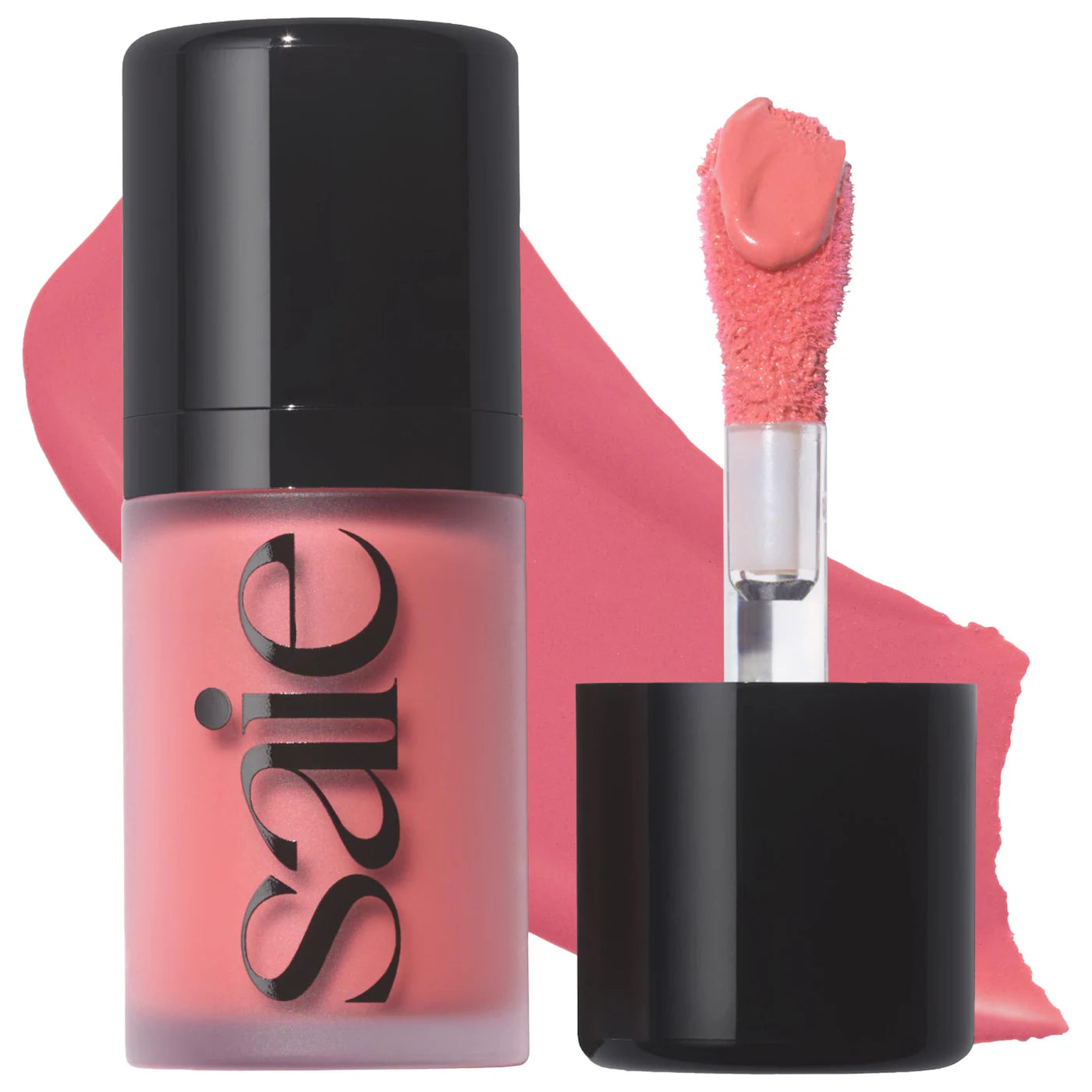 Saie  Mini Dew Blush Liquid Cream Blush Sweety
