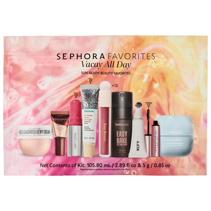 Sephora Favorites  Vacay All Day Makeup and Skincare Value Set