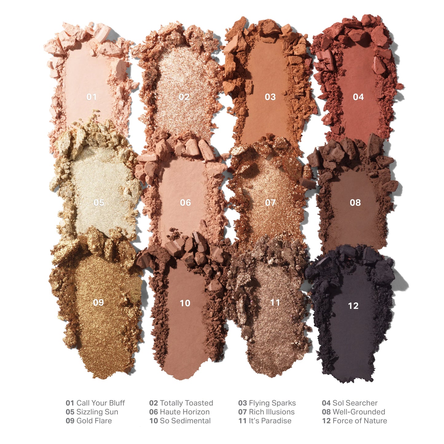 Morphe Flickering Sands ChromaPlus 12-Pan Eyeshadow Palette